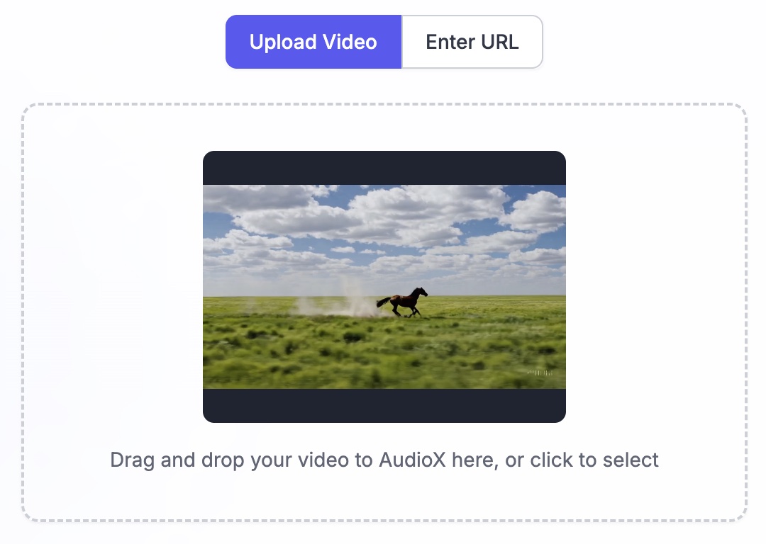 Step 1: Upload Your Video to MMAudio AI