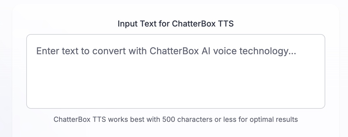 Step 1: Input Your Text